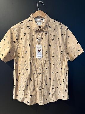 NWT BEST Dad Denim & Flower    XL